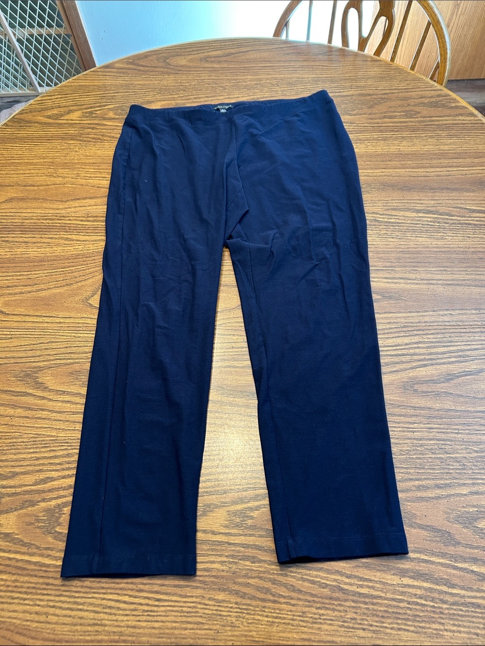 Eileen Fisher Crepe Stretch Pull-on Ankle Pant